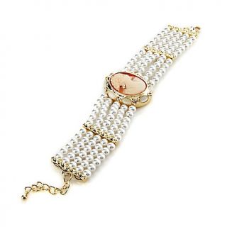 nyc multi strand bead cameo bracelet d 2013012517050111~234370_100