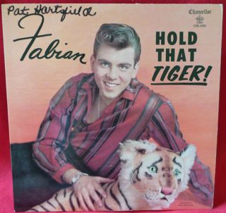 Fabian Hold That Tiger LP Record VG Philly Bandstand