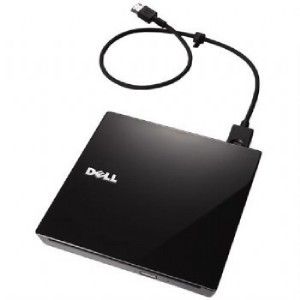  Dell PD02S eSATA External DVD ROM Drive NEW CARRYING CASE eSATA CABLE