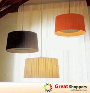  Fabric Shade Spanish Ceiling Light Pendant Lamp Lighting Fixture