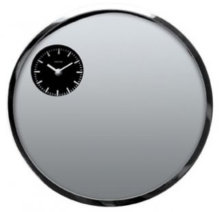 Karlsson Silver Mirror Face Wall Clock 15Dia