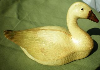 Antique Davis Products Goose With Golden Eggs Salt And Pepper Shaker