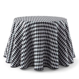 113 3834 grandin road grandin road 96 round harlequin tablecloth