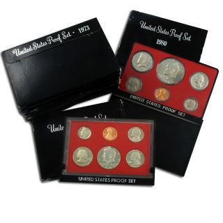 220 113 coin collector black box s mint proof sets 1973 1982 rating 2