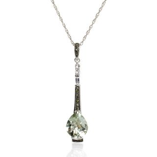 Victoria Wieck Victoria Wieck 3.17ct Prasiolite and Gemstone Sterling