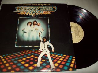 Bee Gees, Trammps, Yvonne Elliman Etc   Saturday Night Fever Double LP