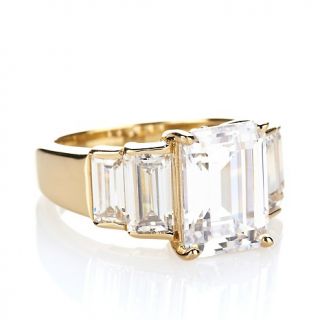 Jean Dousset Absolute Emerald Cut and Baguette Ring