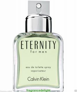 Calvin Klein ETERNITY FOR MEN EDT 3 4 oz 100ml Spr NEW Tester Boxed