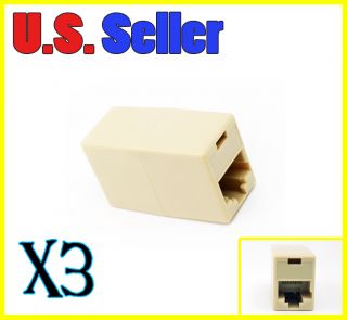 PC RJ45 CAT5 Cat5e Network Ethernet Adapter Connector