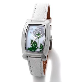 207 128 croton croton ladies handpainted floral and mother of pearl