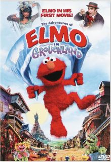 THE ADVENTURES OF ELMO IN GROUCHLAND New Sealed DVD Sesame Street