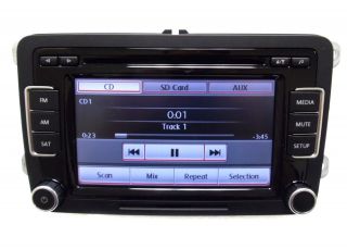 VW Volkswagen RCD 510 Radio Stereo 6 Disc Changer  CD Player Touch