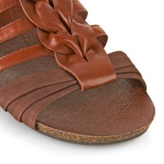 Naya Palomi Leather and Suede Gladiator Sandal