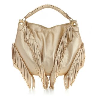 Handbags and Luggage Hobos Frosting by Mary Norton Leather Fringe