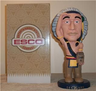 RARE 5 Cent Indian Cigar Statue Esco Statue Company