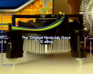 Intel Heatsink Cooling Fan for Core i7 3770T i7 3770s i7 3770K i7 3770
