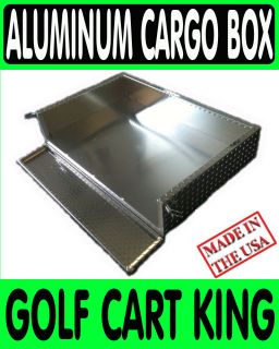 Fairplay Golf Cart Aluminum Cargo Bed Utility Box