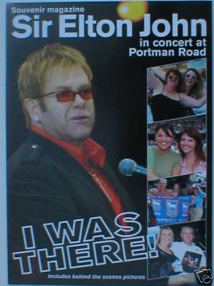 Elton John Portman Road 2004 Souvenir Magazine 16 Pages
