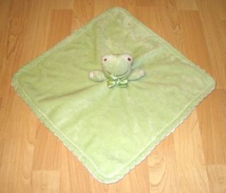 Especially for Baby Boys Frog Security Blanket Lovey Toys R US Green