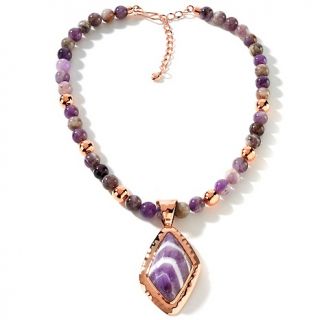 144 650 mine finds by jay king jay king cape amethyst copper pendant