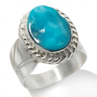 154 206 mine finds by jay king jay king oval freeform turquoise wide