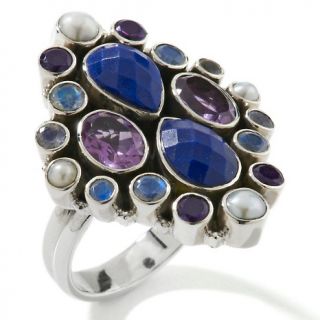 155 335 nicky butler 2 2ct lapis and amethyst multigemstone sterling