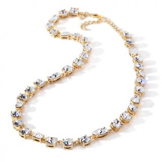 171 157 universal vault clear stone multi shaped 20 1 4 link necklace