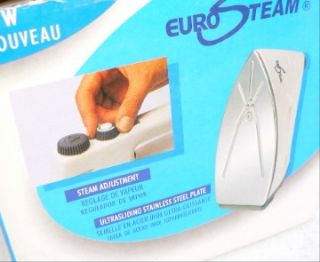 Euro Steam Professional Ironing System Iron with Internal Boiler Italy