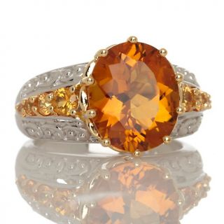 188 153 victoria wieck 3 66ct fire citrine and orange sapphire sides