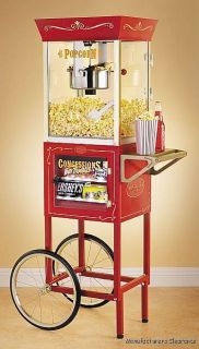 description instock this 59 tall vendor style popcorn and concession