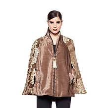 sharif french brocade pyramid studded cape $ 99 95 $ 159 90