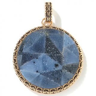 157 930 cl by design cl by design discover drusy mosaic circle pendant