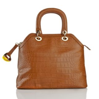  embossed leather satchel rating 8 $ 159 90 or 2 flexpays of $ 79 95