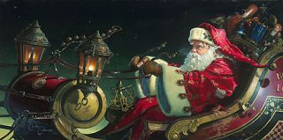 Father Christmas The Sleigh Ride Dean Morrissey New