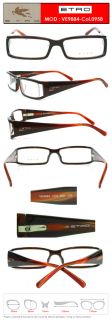 EyezoneCo ETRO Eyeglasses VE9884C Col 0958 Fullrim D Brown Multi Color