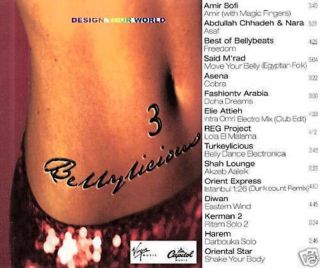 Bellylicious 3 Practice or Listen BellyDance Arabic CD