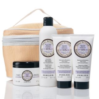 164 492 perlier perlier shea butter with lavender extract 4 piece kit