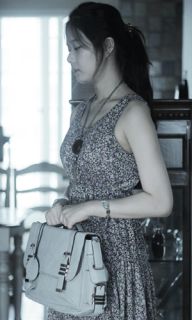  Satchel Medium Vogue Korean Style Belt Ivory Ladies Shoulder bag MC