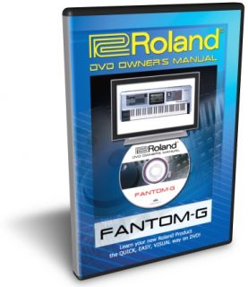 Roland Fantom G DVD Video Training Tutorial G6 G7 G8