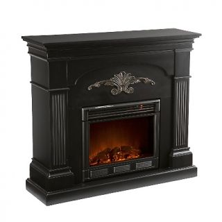 Sicilian Harvest Black Electric Fireplace