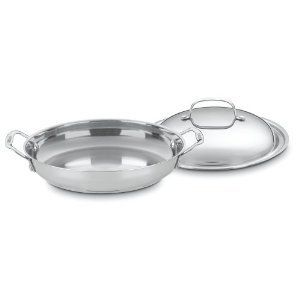 Cuisinart Chefs Classic Stainless 12 inch Everyday Pan