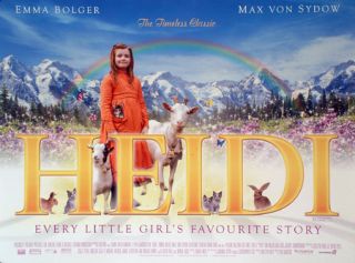 Heidi Emma Bolger Diana Rigg Original 30x40 UK Quad Movie Poster