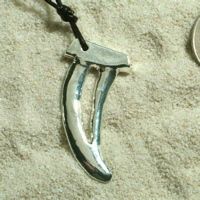 Surfer Necklace Surf Charms FCS Fin Surfboard Fins P