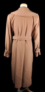 Vintage 1980s Emmanuelle Khanh France Couture Cashmere Wool Dress