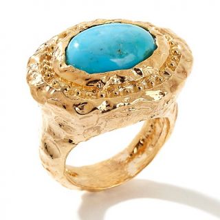 174 697 bellezza jewelry collection viscontessa oval turquoise yellow