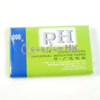10pcs pH Test Paper Full Range (1 14) 80 Strips Tester