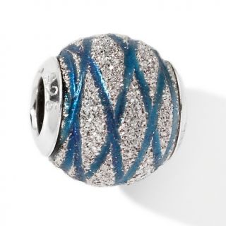 191 314 charming silver inspirations sterling silver and metallic blue