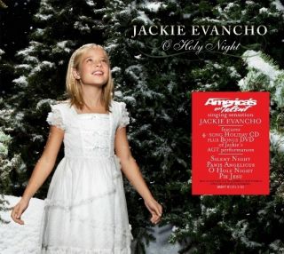 Holy Night Digipak CD DVD by Jackie Evancho 886978115126
