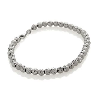 204 939 michael anthony jewelry diamond cut bead sterling silver 7