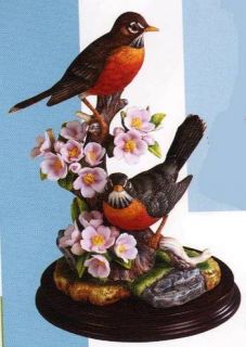 adorable treasures presents andrea s birds double robins on wood